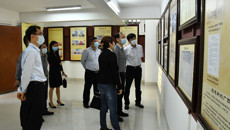 自治区公安厅领导到Beat365调研