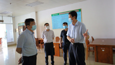 自治区教育厅副厅长黄雄彪到Beat365检查开学工作情况