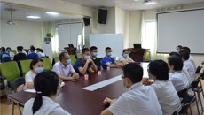 河池市宜州区人民医院到一附院参观交流