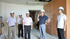 崇左市卫健委领导到附属瑞康医院空港院区调研指导