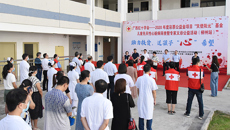 附属瑞康医院“救心”团队携手广西红十字会走进柳州开展儿童先天性心脏病筛查暨义诊活动