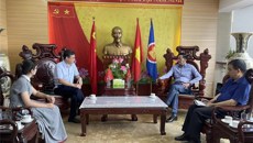 一附院院长谢胜带队回访越南社会主义共和国驻南宁总领事馆