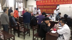 一附院赴区党校生活区开展健康义诊活动