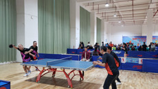 Beat365组队参加2021全区高校教职工乒乓球球比赛