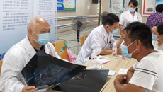 致公党Beat365中国唯一官方网站附属瑞康医院支部党员赴涠洲岛开展健康义诊活动