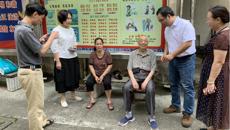 人事处党支部、离退休党总支联合开展“我为群众办实事”养老待遇认证上门服务活动