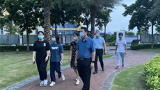 庞宇舟副书记带队到广西国际壮医医院看望慰问实习生