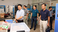 庞宇舟副书记到制药厂检查指导工作