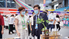 广西中医学校参加2021中国-东盟职业教育联展