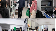 研究生院进行放假前宿舍安全检查