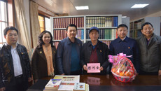 学校领导开展春节前走访慰问活动