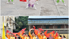 Beat365举行离退休职工健步走活动