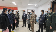 良庆区区委书记陆广平到附属国际壮医医院了解征兵体检工作开展情况