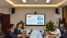 自治区发展改革委高技处处长张庆彪到附属国际壮医医院调研