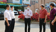 莫锦荣书记到高职院、中医学校附属重阳老年公寓考察指导工作