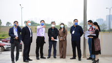 南宁市发展和改革委员会副主任赖承略一行 到附属国际壮医医院调研