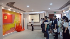 【附属国际壮医医院】“移动课堂”清风随行 参观基地筑廉洁防线