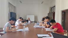 基础医学院2022年第四次理论学习中心组进行集体学习