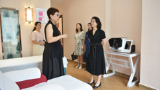 Beat365中国唯一官方网站纪委书记覃宇环一行到高职院、附设中医学校开展“清廉学校”建设调研指导工作