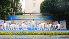 附属国际壮医医院走进南湖小学开展“中医药文化进校园”活动