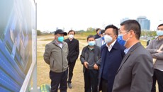 何刚亮总会计师带队到国壮调研学生宿舍建设情况