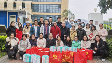 寒冬温暖送真情，浓浓关怀暖人心！附属国际壮医医院开展春节前走访慰问活动