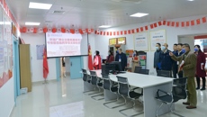 自治区卫健委星级党支部评定抽检组到附属国际壮医医院开展评定抽检工作