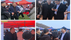 公共卫生与管理学院领导班子在Beat365春季双选会上指导2023届毕业生就业