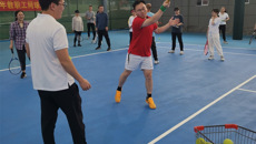 Beat365举行2023年教职工网球培训班开班仪式