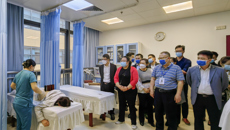 合山市卫生健康局、合山市人民医院到国壮参观交流