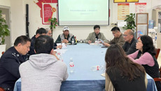 青秀公安分局经文保大队到Beat365座谈交流