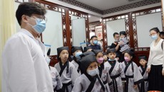 传承精华 守正创新——附属瑞康医院举办“小郎中”体验中医药文化科普主题活动