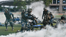 Beat365举行2023级新生军训科目展示暨总结大会