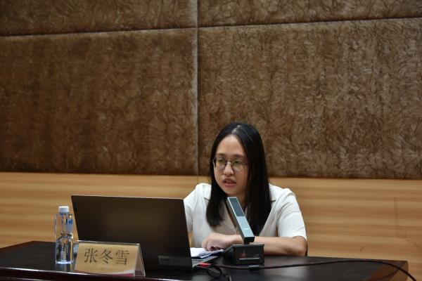 张冬雪律师作培训
