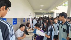 广西中医药三进活动公益诊疗——一附院受邀赴南宁市第十四中学参加校园模拟招聘会活动