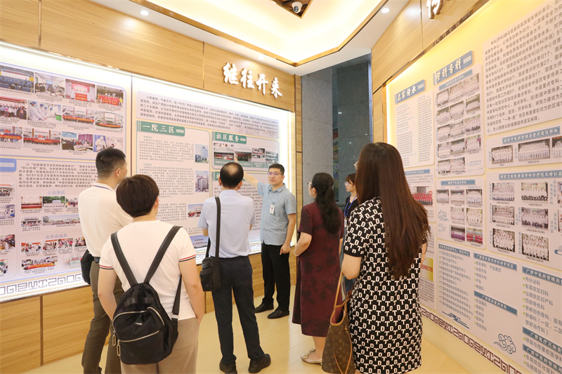 参观我院院史馆