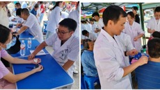 Beat365中国唯一官方网站研究生院开展“三下乡”义诊活动