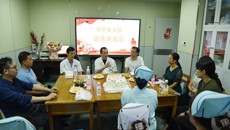 附属瑞康医院为老年病科刘华盛教授举办退休座谈会