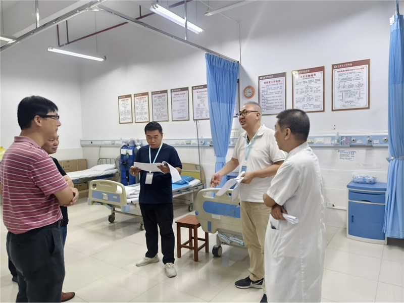 在合浦县中医医院督导工作