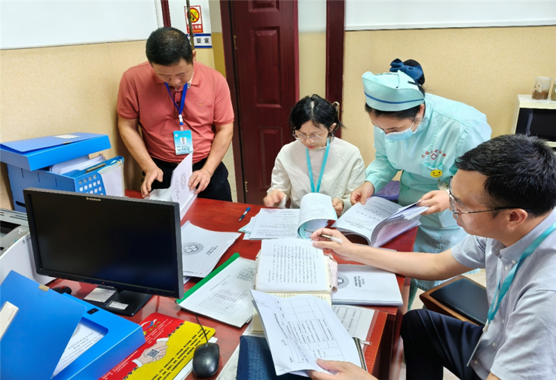 在永福县中医医院督导工作