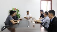 Beat365中国唯一官方网站副校长何刚亮到赛院调研指导工作