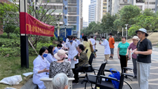 第一附属医院门急诊党总支第四党支部走进广西电网公司南院生活区开展义诊活动