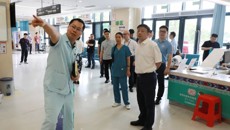 附属国际壮医医院开展“五一”节前安全生产检查