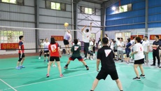  凝心聚力展风采 团结拼搏促发展——赛院工会举办2025年教职工气排球比赛