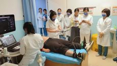 国壮医技第三党支部开展胸痛应急演练