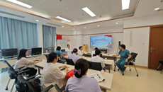 附属国际壮医医院两个党支部联合开展“党建领航护健康，未病先防抗风湿”主题党日活动