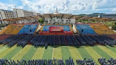 学校举行2025级新生军训动员大会