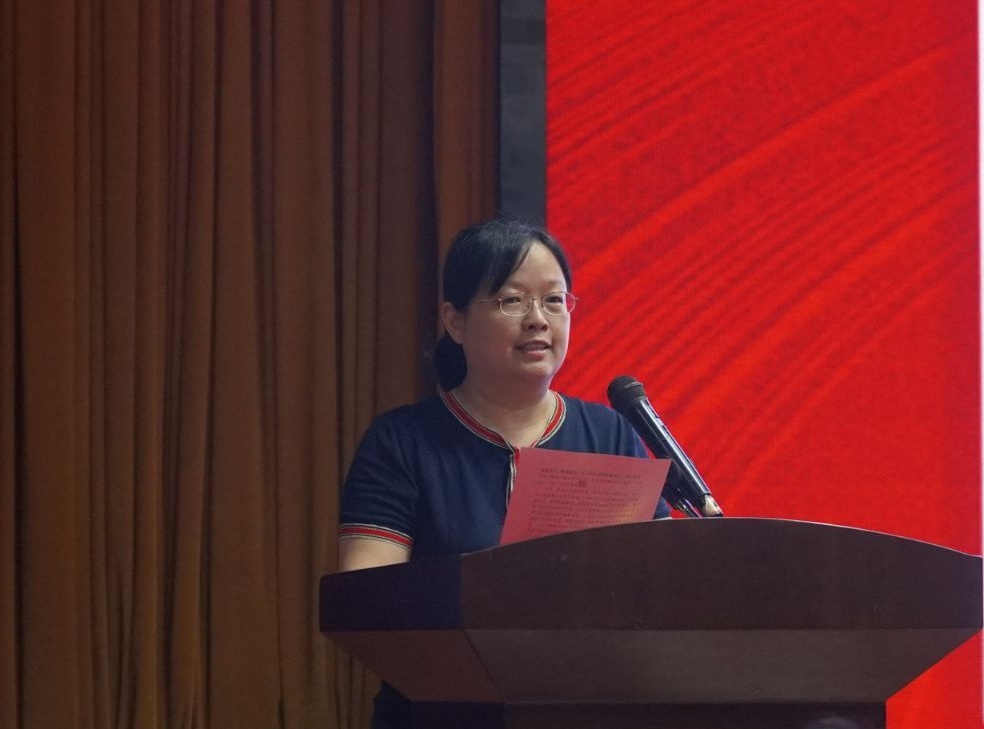 曾淑文老师致辞