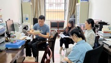 药学院食品党支部开展学习贯彻习近平新时代中国特色社会主义思想主题教育专题读书活动