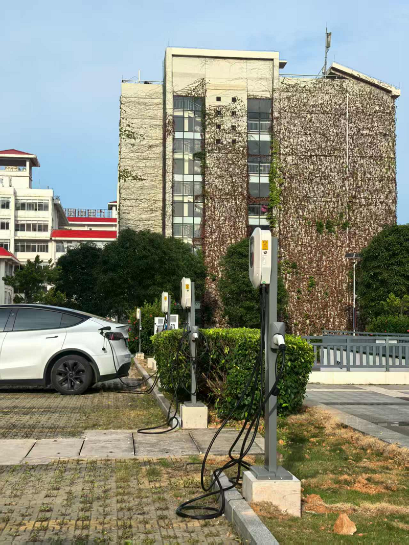 投入使用的充电桩